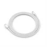 Cabo De Força MD9 100W USB-C Macho Para USB-C Macho 1,5 Metros Branco - Imagem 3