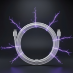 Cabo De Força MD9 100W USB-C Macho Para USB-C Macho 1,5 Metros Branco - Imagem 5