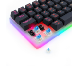 Teclado Mecânico Gamer Redragon Alien RGB Super Size GG ANSI USB Preto - K605 - Imagem 8