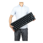 Teclado Mecânico Gamer Redragon Alien RGB Super Size GG ANSI USB Preto - K605 - Imagem 4