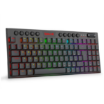Teclado Mecânico Redragon Low Profile Yi 96% RGB USB-C ABNT2 - K625P-KB - Imagem 3