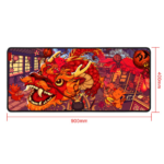 Mousepad Gamer Redragon Flick XL Speed Special Edition Do Dragão 400x900mm - P032 - Imagem 3