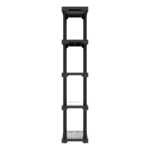 Estante 5 Prateleiras Plástica Poly Eco - Preto 70x35x167cm - Imagem 2