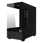 Gabinete Gamer Redragon Reflect Pro S/Fan S/Fonte MidTower Preto - CA-607B - Imagem 3