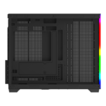 Gabinete Gamer Redragon Wideload Mini Lite RGB S/Fan S/Fonte Micro ATX Preto - CA-611B - Imagem 4