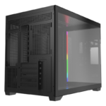 Gabinete Gamer Redragon Wideload Mini Lite RGB S/Fan S/Fonte Micro ATX Preto - CA-611B - Imagem 5