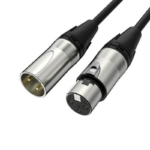 Cabo XLR Maono 1,80m Flexível Alta Durabilidade Preto - XLR-180 - Imagem 2