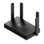 Roteador Cudy WR3000 Mesh AX3000 WiFi 6 Gigabit 4 Antenas Até 256 Dispositivos Preto - Imagem 2