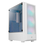 Gabinete Gamer Rise Mode Wave 3 Fans S/Fonte ARGB MidTower Vidro Temperado Branco - RM-WA-BW-ARGB - Imagem 2