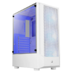 Gabinete Gamer Rise Mode Wave 3 Fans S/Fonte ARGB MidTower Vidro Temperado Branco - RM-WA-BW-ARGB - Imagem 8