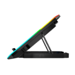 Suporte Para Notebook E Celular Rise Mode 17" 2 Fans Galaxy Black X3 RGB USB - RM-CN-03-RGB - Imagem 3