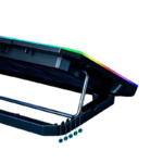 Suporte Para Notebook E Celular Rise Mode 17" 2 Fans Galaxy Black X3 RGB USB - RM-CN-03-RGB - Imagem 4