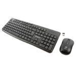Kit Teclado E Mouse Keytime Smarthink Sem Fio Membrana 1600DPI USB 2.0 Preto - KYT00014 - Imagem 2