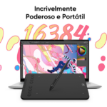 Mesa Digitalizadora XP-Pen Deco Mini7 V2 8 Teclas De Atalho 5080LPI 16384 Pressão Preto - DECO MINI7 V2 - Imagem 6