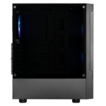 Gabinete Gamer Gamdias Talos E3 Mesh 3 Fans ARGB 120mm MidTower S/Fonte Preto - Imagem 3
