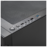 Gabinete Gamer Gamdias Talos E3 Mesh 3 Fans ARGB 120mm MidTower S/Fonte Preto - Imagem 4