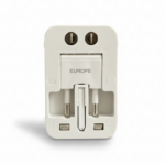 Adaptador De Tomada Universal Para Viagens 10A 250V 4 Adaptadores Internacionais - CAR-678 - Imagem 8