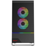 Gabinete Gamer Redragon Carbon RGB S/Fans S/Fonte Fibra de Carbono Preto - CA-610B - Imagem 2