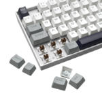 Teclado Mecânico Gamer Redragon Kumara RGB Switch Marrom TKL USB Branco Preto e Cinza - K552WGL-RGB - Imagem 8