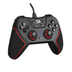 Controle Gamer Redragon Ephemera USB Hall Effect Preto e Vermelho - G713 - Imagem 2