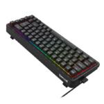 Teclado Magnético Gamer Redragon Nova RGB USB-C 65% Switch UltraMag Linear Preto - K709RGB-M - Imagem 4