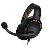 Headset Gamer Cougar Dive 50mm 3.5mm Com Microfone Preto e Laranja - CGR-P508 - Imagem 2