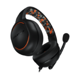 Headset Gamer Cougar Dive 50mm 3.5mm Com Microfone Preto e Laranja - CGR-P508 - Imagem 4