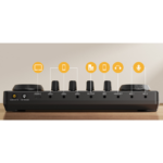 Kit Mesa De Som E Microfone Maono Caster Lite USB/Bluetooth - AU-AM200 S1 - Imagem 4