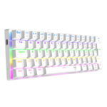 Teclado Mecânico T-Dagger Arena Rainbow Branco 60% Switch Marrom USB-C - T-TGK321W-BR - Imagem 2