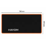 Mousepad Gamer Hayom AI1021 300 x 780mm Antiderrapante Preto - AI1021 - Imagem 3