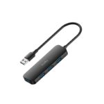 Hub USB Cudy UH40A 4 Portas USB-A 3.2 5 Gbps Preto - UH40A V1.0 - Imagem 2