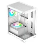 Gabinete Gamer Rise Mode Crystal Glass S/Fan S/Fonte MidTower USB 3.0 - RM-CA-CY-01-FW - Imagem 2