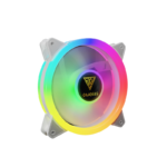 Kit 4 Fans Gamdias Aeolus 120mm Com Controladora Branco - AEOLUS M2-1204R WH - Imagem 3