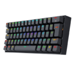 Teclado Mecânico Redragon Draconic RGB Sem Fio 60% Switch Marrom Preto - K530RGB - Imagem 2