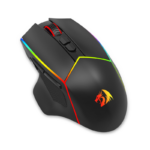 Mouse Gamer Redragon Axe Pro RGB Sem Fio 8000DPI 1000Hz Preto - M814RGB-PRO - Imagem 3
