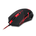 Mouse Gamer Redragon Centrophorus V3 Led Vermelho 3200DPI USB 2.0 Preto e Vermelho - M601-3 - Imagem 2