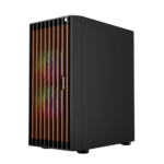 Gabinete Gamer Gamdias Aura GC4 3Fans S/Fonte ATX MidTower Vidro Temperado e Madeira Preto - AURA GC4 - Imagem 5