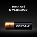 Pilha AAA Duracell 8 Unidades Alcalina 1,5v Palito - MN2400 - Imagem 4