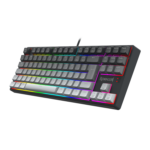 Teclado Gamer Redragon Daksa RGB Switch Marrom Preto e Cinza - K576GG-RGB - Imagem 4
