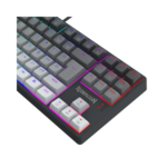 Teclado Gamer Redragon Daksa RGB Switch Marrom Preto e Cinza - K576GG-RGB - Imagem 7
