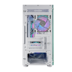 Gabinete Gamer One Power Fractal CC-201W S/Fans S/Fonte Mid Tower Vidro temperado Branco - CC-201W - Imagem 3