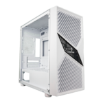 Gabinete Gamer One Power Fractal CC-201W S/Fans S/Fonte Mid Tower Vidro temperado Branco - CC-201W - Imagem 4