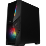 Gabinete Gamer Fortrek Black Hawk 1Fan S/Fonte MidTower RGB ATX Lateral Acrílico Preto - 70570 - Imagem 3