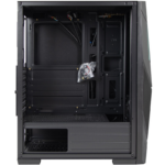 Gabinete Gamer Fortrek Black Hawk 1Fan S/Fonte MidTower RGB ATX Lateral Acrílico Preto - 70570 - Imagem 6