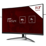 Monitor Gamer AOC Agon Curvo 31.5" 165Hz Full HD 1ms DisplayPort/HDMI FreeSync - AG323FCXE - Imagem 3