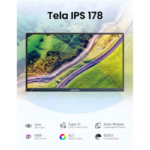 Monitor Gamer Arzopa Portátil Ultrafino 14.0" FHD 1080P 60Hz 6 bit IPS USB-C/HDMI - A1 Gamut Slim - Imagem 4