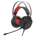 Headset Gamer Redragon Carmen RGB P2+USB 50 mm Preto - H261 - Imagem 3
