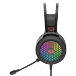 Headset Gamer Redragon Carmen RGB P2+USB 50 mm Preto - H261 - Imagem 5