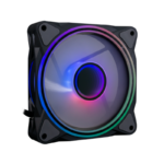 Kit Fan One Power Radiant X3 3 Unidades C/ Controladora ARGB Preto - FN-701 - Imagem 3