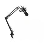 Suporte Para Microfone Maono Articulado 4 Posições 3/8 / 5/8  Preto  - BA20 - Imagem 3